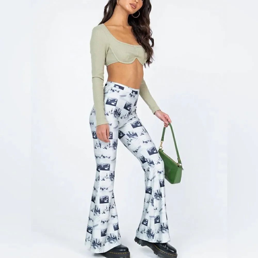 PRINCESS POLLY ROSITA PANTS NEW WITH TAGS US SIZE 4 - Picture 3 of 6
